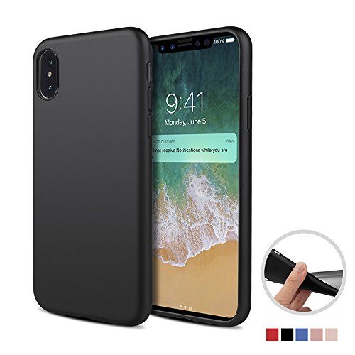 Capa de gel negro para Iphone X