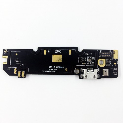 Placa auxiliar com  conector USB para Xiaomi Redmi Note 3