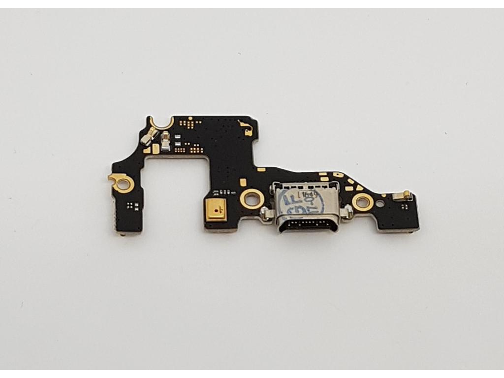 Placa auxiliar com conector de carga para Huawei P10