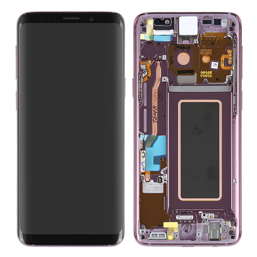 Display/LCD   Vidro touch roxo para Samsung Galaxy S9