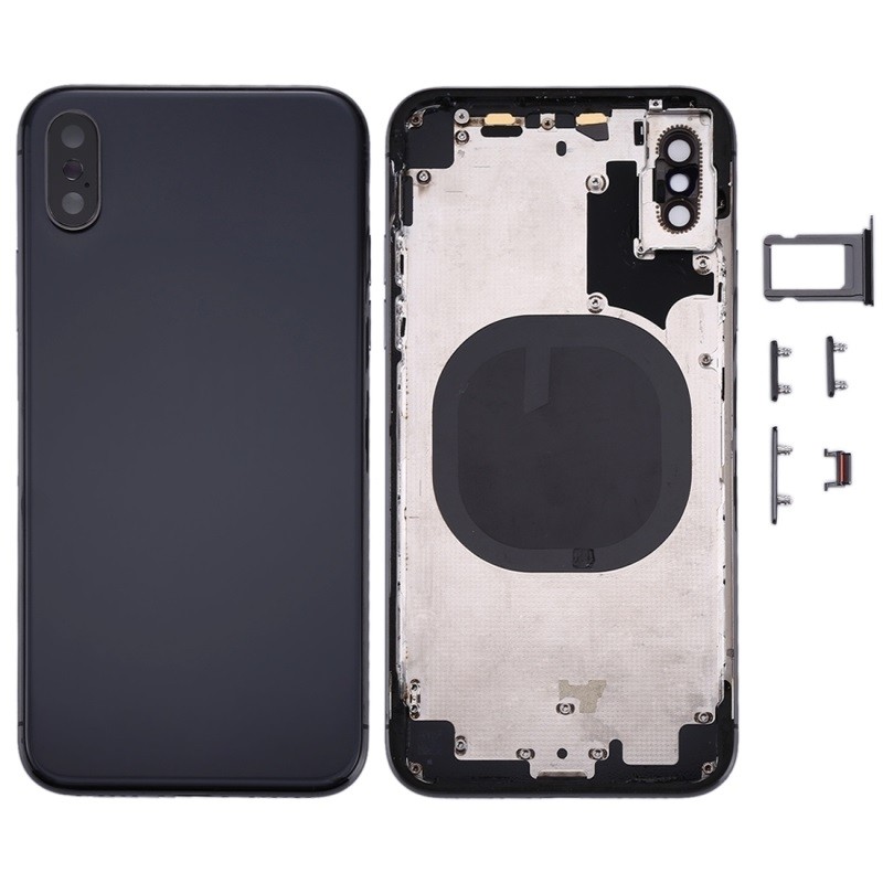 Chassis completo preto para iPhone X