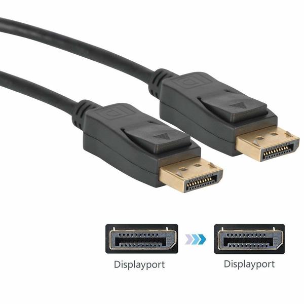 Cabo Displayport 1.8m preto