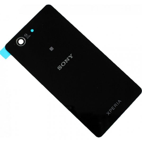 Tampa traseira preta para Zony Xperia Z3 Compact,D5803,D5583