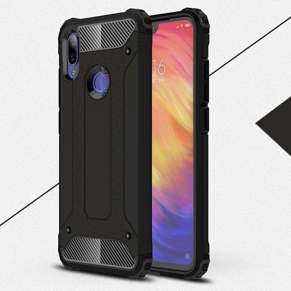 Capa Armor Case Xiaomi Redmi Note 7 Preto