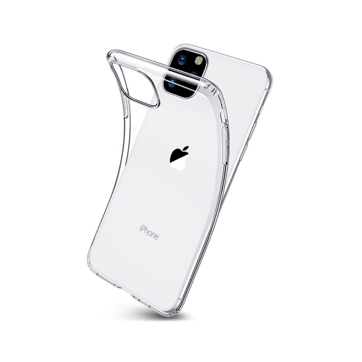 Capa silicone transparente para iPhone 11 Pro Max