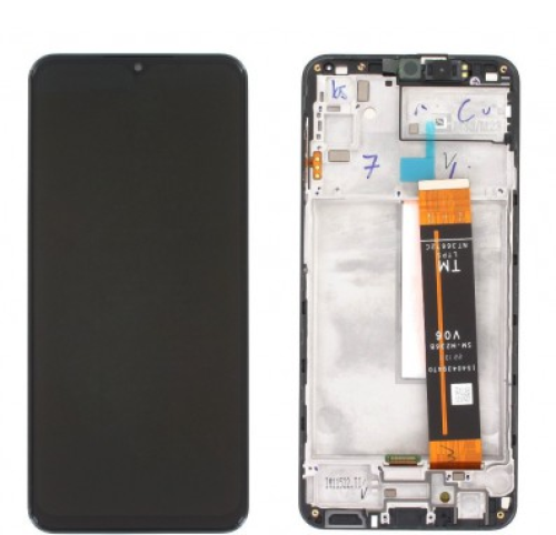 Display LCD e Touch para Samsung M33 5G M336B Service Pack preto