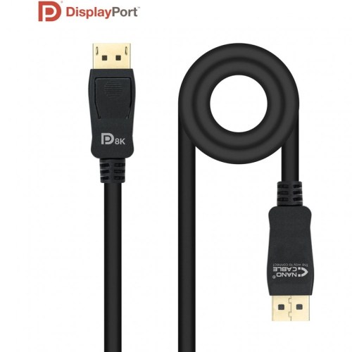 Cabo Displayport 1.4 Nanocable DP/M-DP/M 1 M Certificado VESA