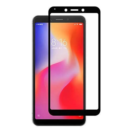 Película de vidro 5D para Xiaomi Redmi 6 / 6A preto