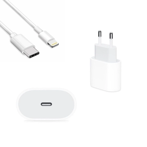 Carregador Original Apple 20W USB-C A2244 MHJ83ZM/A 