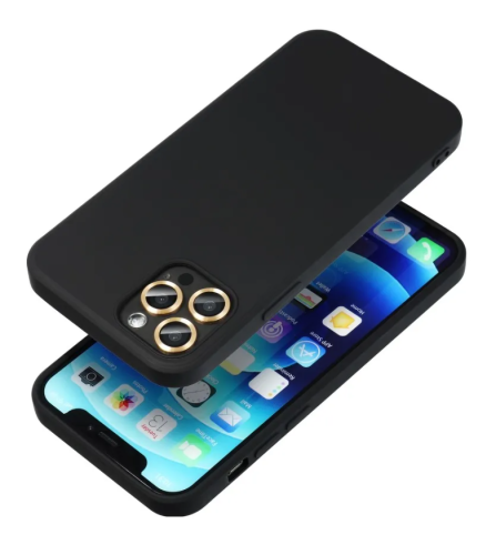 Capa Silicone para Iphone 12 /  12 Pro preta