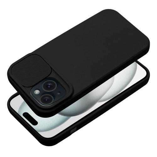 Capa SLIDE para iPhone 15 preto