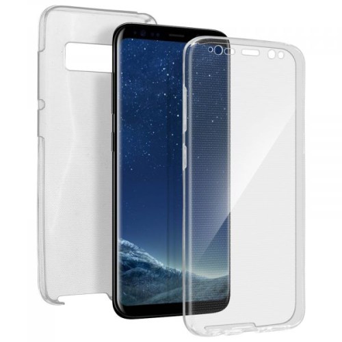 Capa 360 Silicone Transparente para Samsung Galaxy S8 Plus, G955