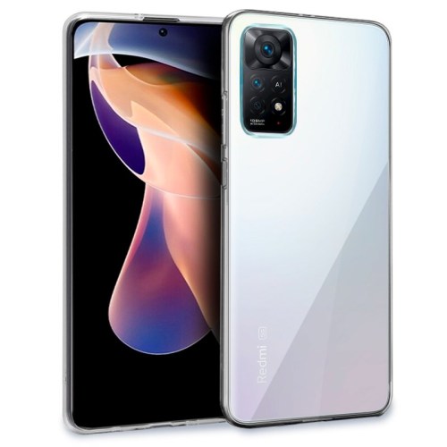 Capa silicone transparente para Xiaomi Redmi Note 11 Pro ou Note 11 Pro 5G transparente