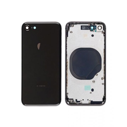 Carcaça chassis iPhone 8 preto OEM