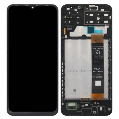 Display ou ecrã para Samsung Galaxy A13 (A137F) Preto Service Pack