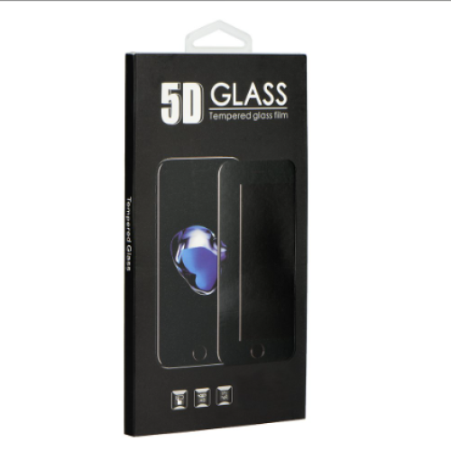 5D Full Glass Tempered Glass Iphone 12 / 12 Pro Preta