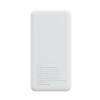 Powerbank Puridea Q6 - 10000mAh Quick Charger QC3 PD3.0 20W branca