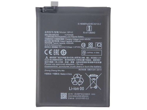 Bateria para Xiaomi Mi 11 Lite BP42