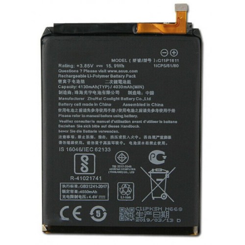 Bateria C11P1611 para Asus Zenfone 3 Max ZC520TL 4030 mAh