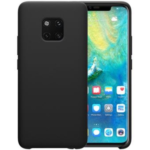 Capa silicone preta para Huawei Mate 20 Pro