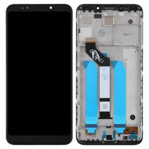 Display LCD e touch com frame para Xiaomi Redmi 5 Plus preto