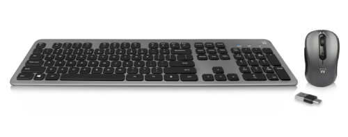 Teclado + Rato Ewent EW3259 Silent Wireless PT