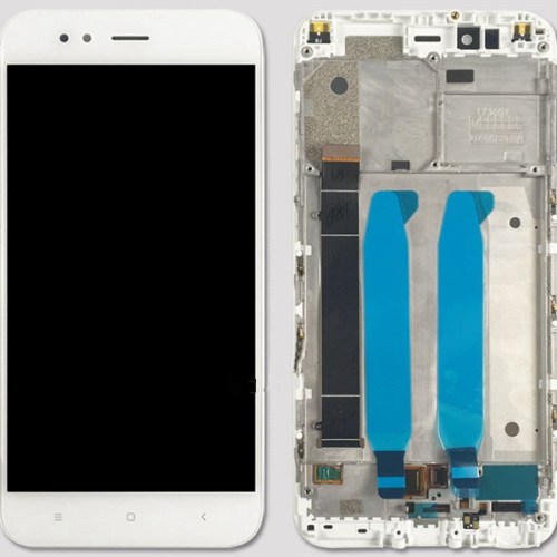 Display LCD e touch com frame Xiaomi Mi A1 branco