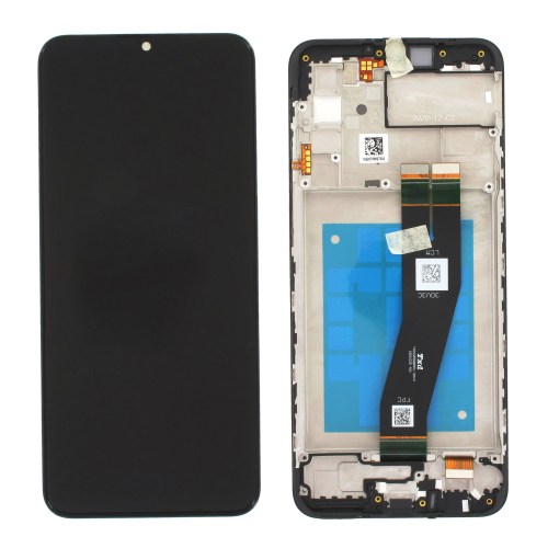 Display Samsung Galaxy A02s SM-A025F preto service pack original GH81-20181A