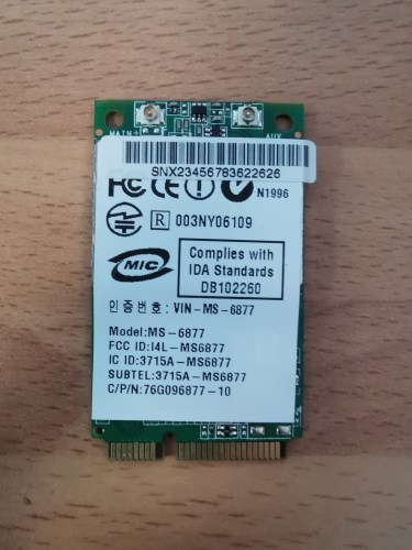 MSI MS-6877 Placa Wifi Recondicionado