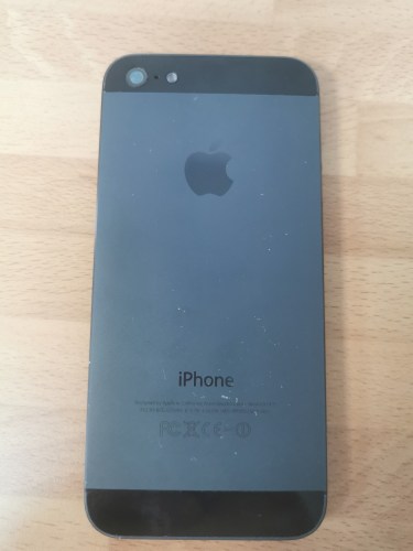 Iphone 5 Carcaça c/ botões Cinzento escuro Recondicionado