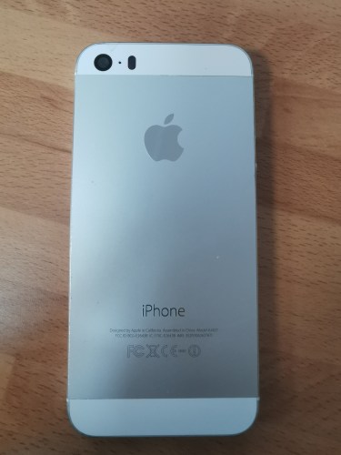 IPhone 5S Carcaça traseira Silver Grade B Recondicionado