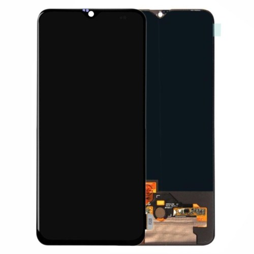 Display LCD e Touch com frame para Oneplus 6T preto