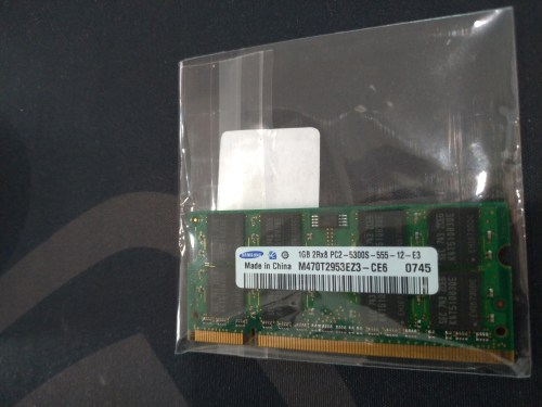 Memória RAM Samsung SODIMM 1GB DDR2 667MHz Recondicionado