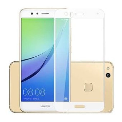 Película de vidro 5D para Huawei P10 Lite Branca