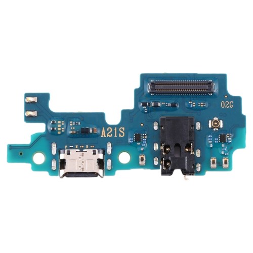 Placa auxiliar com conector de carga e acessórios para Samsung A21S SM-A217F