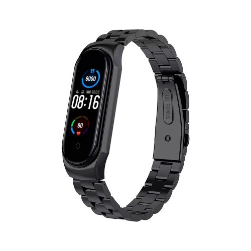 Bracelete para Xiaomi Mi Band 5 / 6 preta