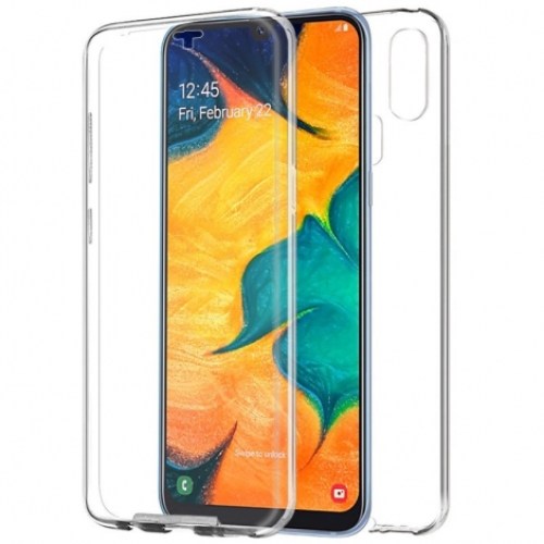 Capa silicone 360 transparente Samsung A30 ou A20