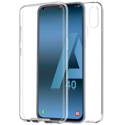 Capa silicone 360 transparente Samsung A40