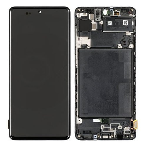 Display LCD e Touch preto para Samsung Galaxy A71 A715F