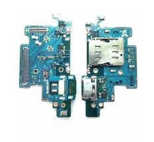 Placa auxiliar com SIM conector de carga tipo C para Samsung Galaxy A80 A805F ou A90 A905