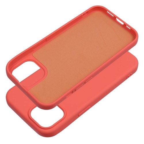 Capa SILICONE para IPHONE 15 pêssego