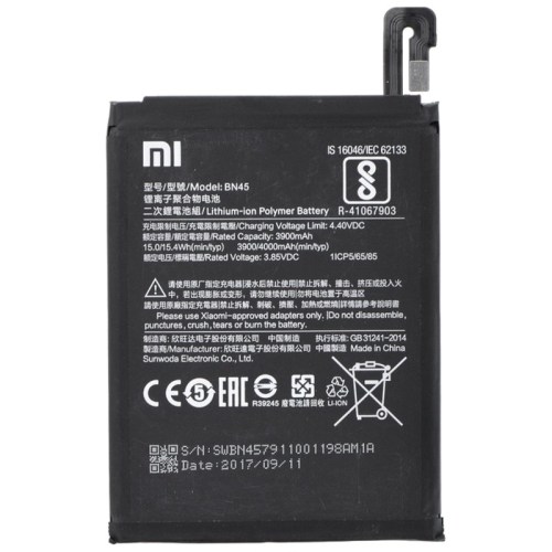 Bateria Xiaomi Redmi Note 5 BN45