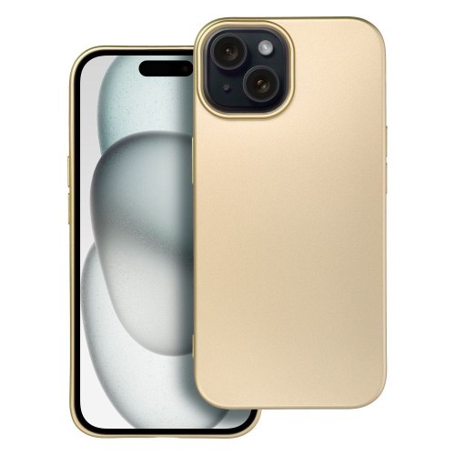 Capa METÁLICA para IPHONE 15 Gold