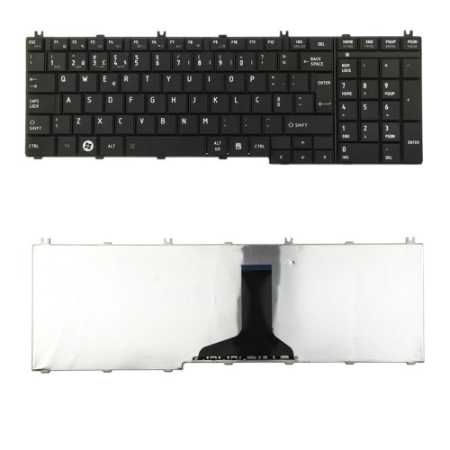 TECLADO PORTATIL TOSHIBA C650/C660/L650/L670 BLACK