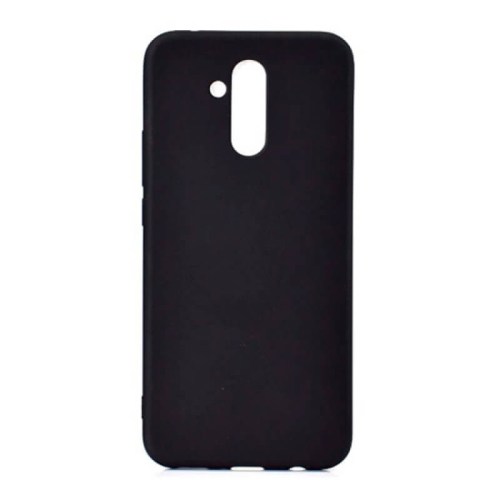 Capa silicone preta para Huawei Mate 20 Lite