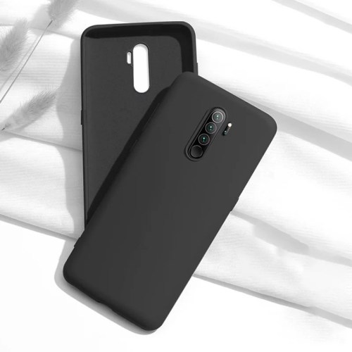 Capa de silicone para Xiaomi Redmi Note 8 Pro Preta