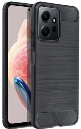 Capa Carbon para Xiaomi Redmi Note 12 4G preto