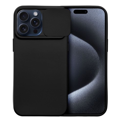 Capa SLIDE para IPHONE 15 Pro Max preto