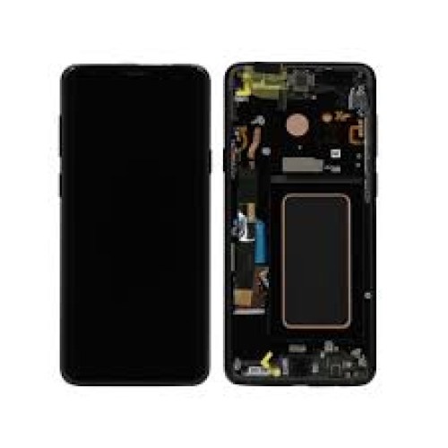 Display/LCD   Vidro touch Preto para Samsung Galaxy S9