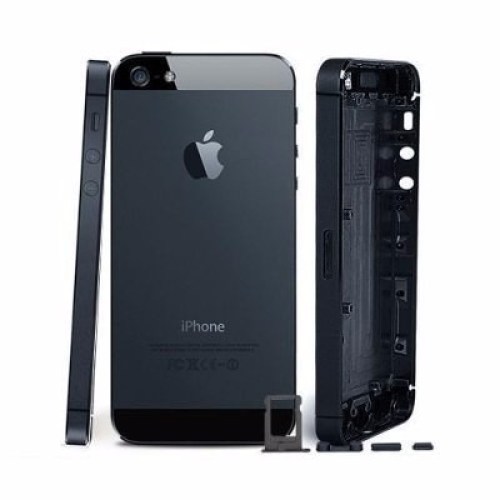 Carcaça ou chassis iPhone 5 grey sem componentes com logo